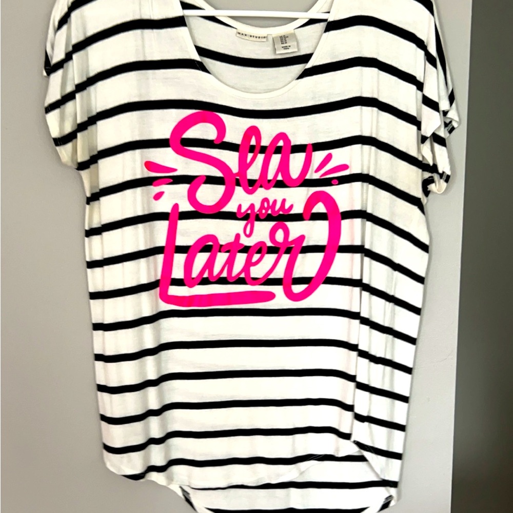 Summer loose and flowy top